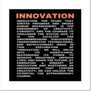 innovation Posters and Art